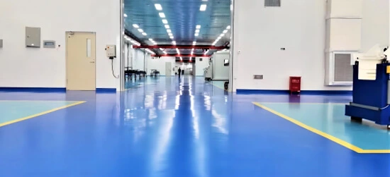 Advantages of Epoxy Industrial Roll Flooring