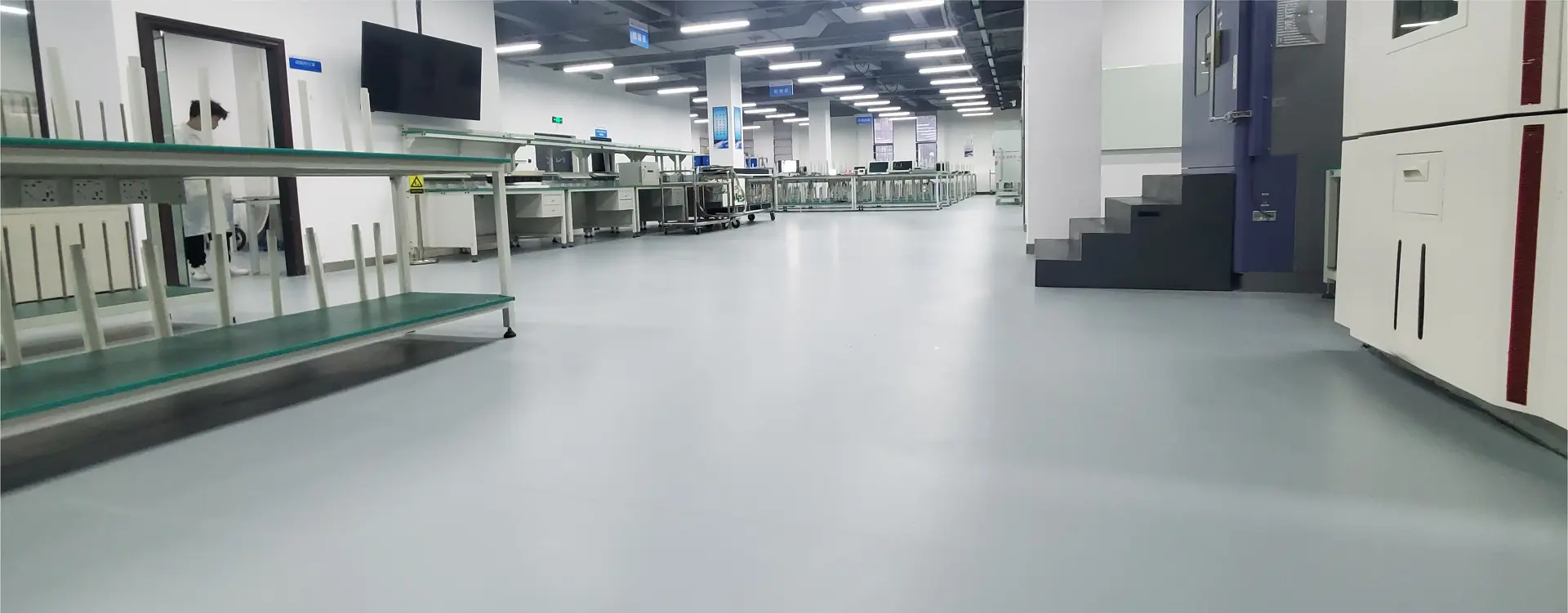 Epoxy Polymer Industrial Flooring